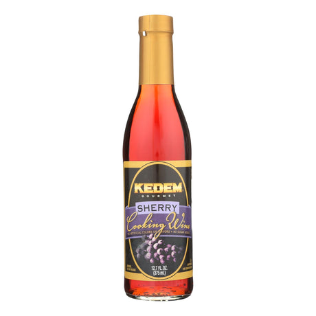 Kedem Cooking Sherry Wine Pack of 12 - 12.7 Fl Oz - Cozy Farm 