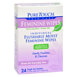 Puretouch Temperature Regulating Feminine Wipes (24 wipes) - Cozy Farm 