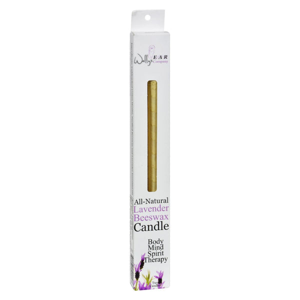 Wally's Natural Products Beeswax Candles - Lavender Indulgence, Pack of 2 - Cozy Farm 