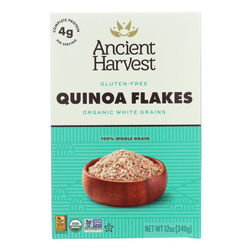 Ancient Harvest Organic Quinoa Flakes Hot Cereal - 12 oz. (Pack of 12) - Cozy Farm 