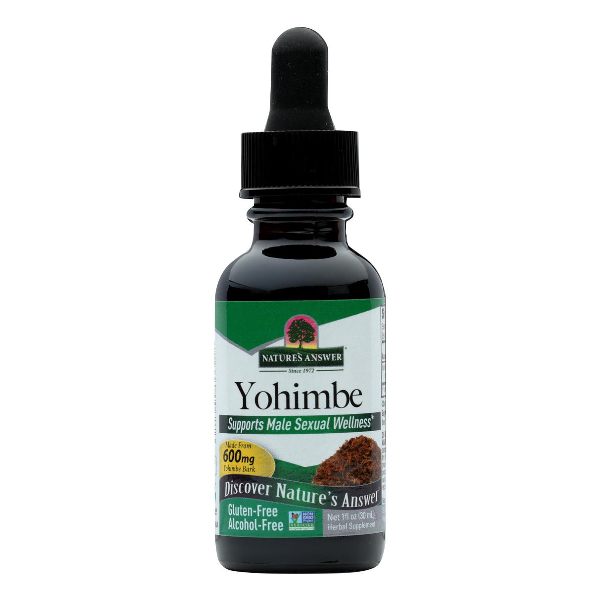 Nature's Answer Alcohol-Free Yohimbe Bark (1 Fl Oz) - Cozy Farm 