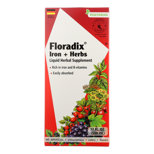Floradix Iron & Herbs (17 Fl Oz) - Cozy Farm 