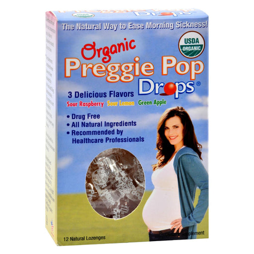 Three Lollies Organic Preggie Pop Drops - 12 Drops - Cozy Farm 