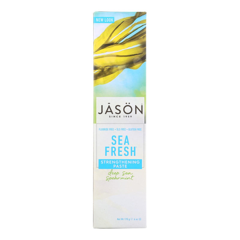 Jason Deep Sea Spearmint Toothpaste - 6 Oz. - Cozy Farm 