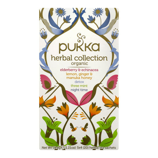 Pukka Herbal Teas Tea Herbal Collection (Pack of 6 - 20 Ct.) - Cozy Farm 