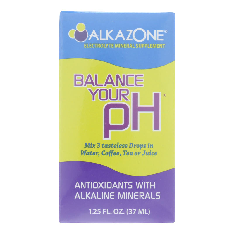 Alkazone Alka(l)line Booster Drops with Antioxidant - 1.2 Fl Oz. - Cozy Farm 