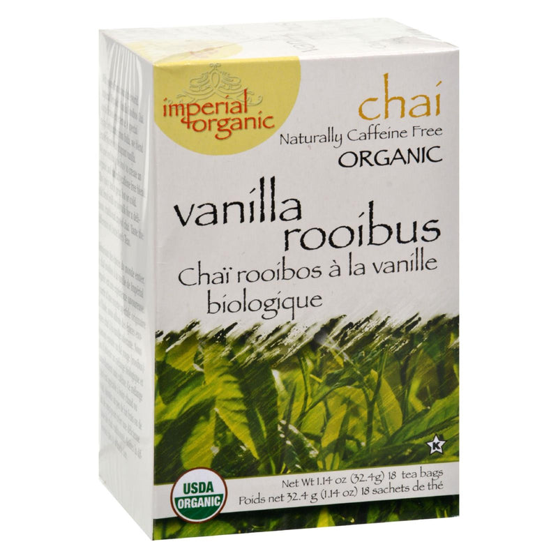 Uncle Lee's Imperial Organic Vanilla Rooibos Tea, 18-Count - Cozy Farm 