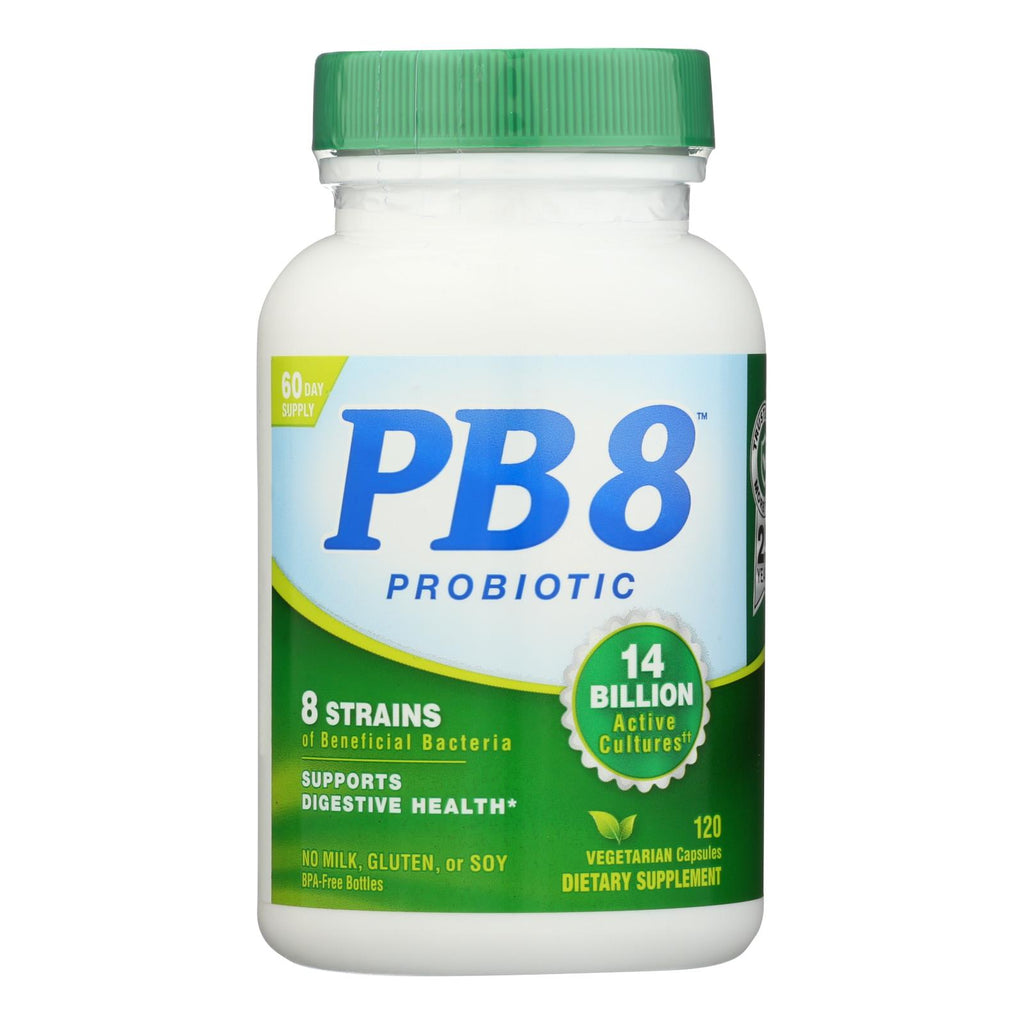 Nutrition Now PB 8 Pro-Biotic Acidophilus for Life - 120 Vegetarian Capsules - Cozy Farm 