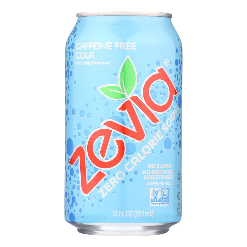 Zevia Zero Calorie Cola, Caffeine Free (4-Pack of 12 fl. oz. Cans) - Cozy Farm 