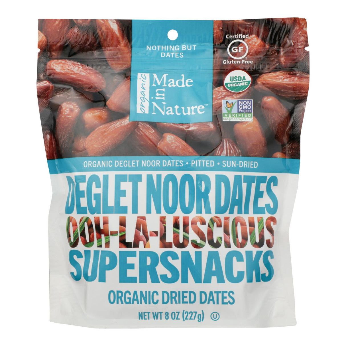 Organic No Sugar Added Noor Dates Value Pack (Pack of 6 - 8 Oz.) - Cozy Farm 