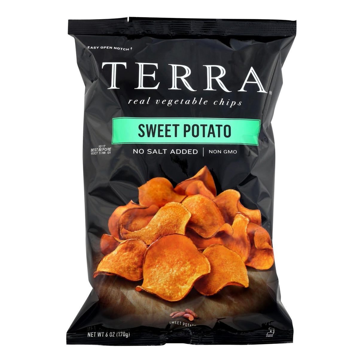 Terra Sweet Potato Chips (Pack of 12 - 6 Oz. No Salt Added) - Cozy Farm 