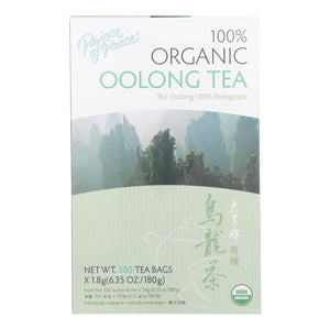Prince of Peace Organic Oolong Tea, 100 Count - Cozy Farm 
