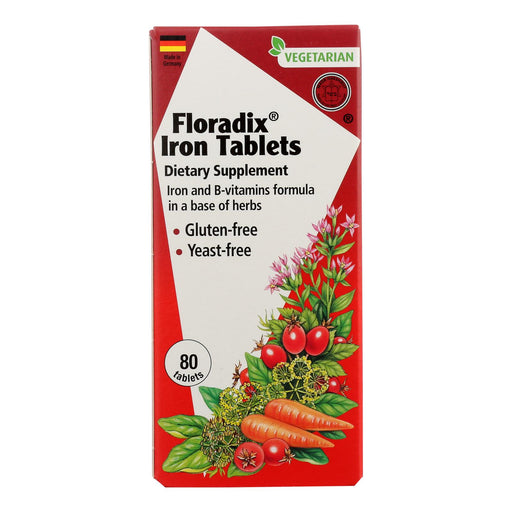 Floradix Iron Tablets (80 Tabs) - Cozy Farm 