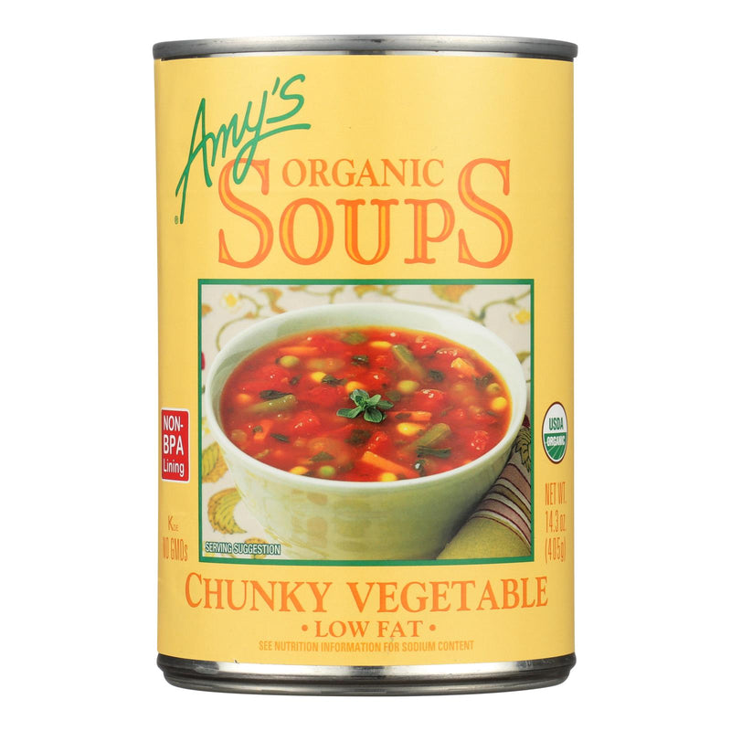Amy's Organic Chunky Vegetable Soup, 14.3 oz (Pack of 12) - Cozy Farm 