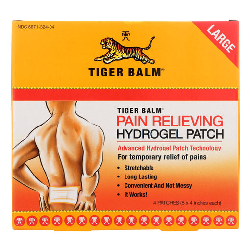 Tiger Balm Pain-Relieving Large Patches (Pack of 6 - 4 Pack) - Cozy Farm 