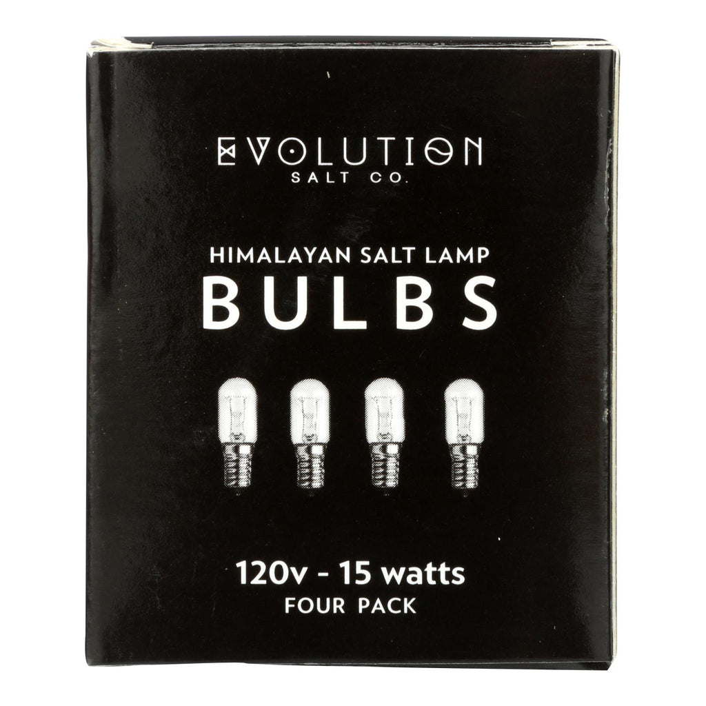 Evolution Salt Bulb - Clear - 15 Watt (Pack of 4) - Cozy Farm 