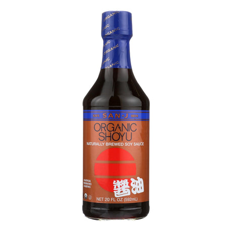 San-J Organic Soy Sauce: Pack of 6, 20 Fl Oz Bottles - Cozy Farm 