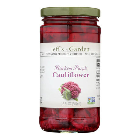 Jeff's Garden Cauliflower Purple Heirloom (Pack of 6-12oz) - Cozy Farm 