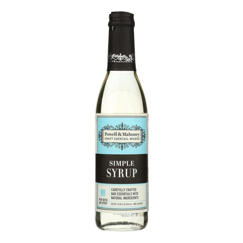 Powell and Mahoney Simple Syrup: The Perfect Cocktail Companion (Pack of 6 - 12.68 Oz.) - Cozy Farm 