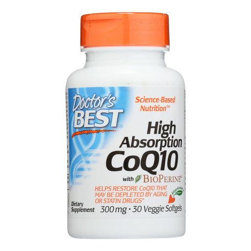 Doctor's Best CoQ10 300mg (Pack of 30 Sgels) - Cozy Farm 