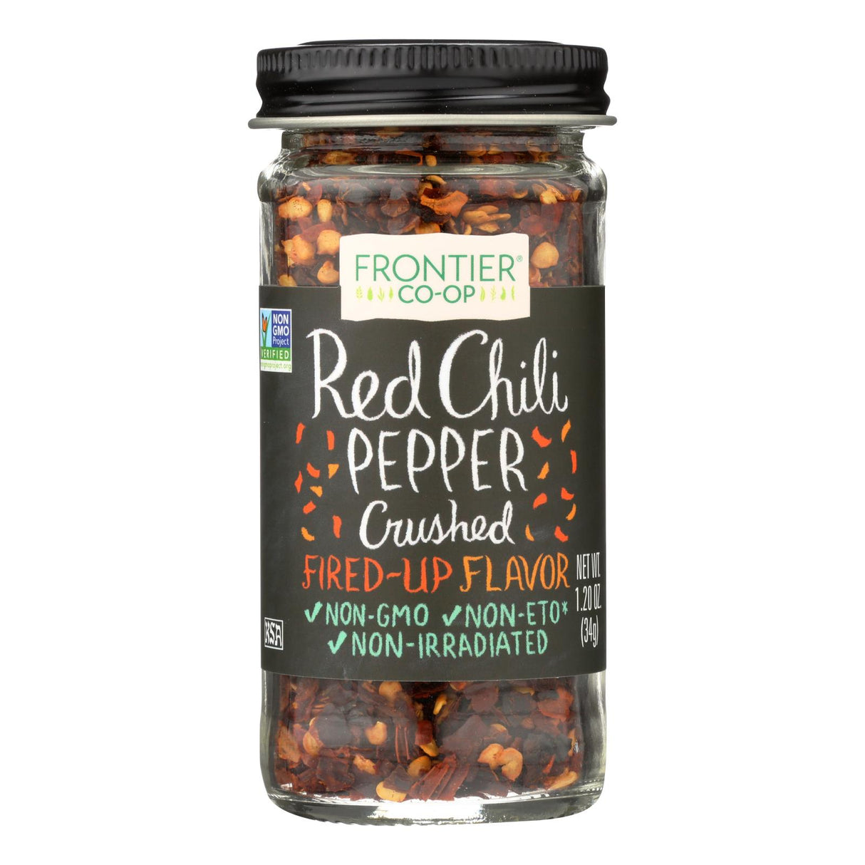 Frontier Herb Premium Crushed Red Chili Peppers - 1.2 Oz. - Cozy Farm 