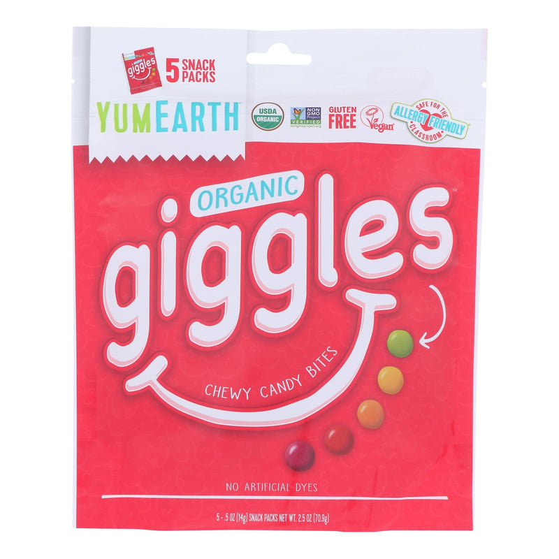 YumEarth Giggles Organic Sour Brite Candy (Pack of 12 - 5.5 oz.) - Cozy Farm 