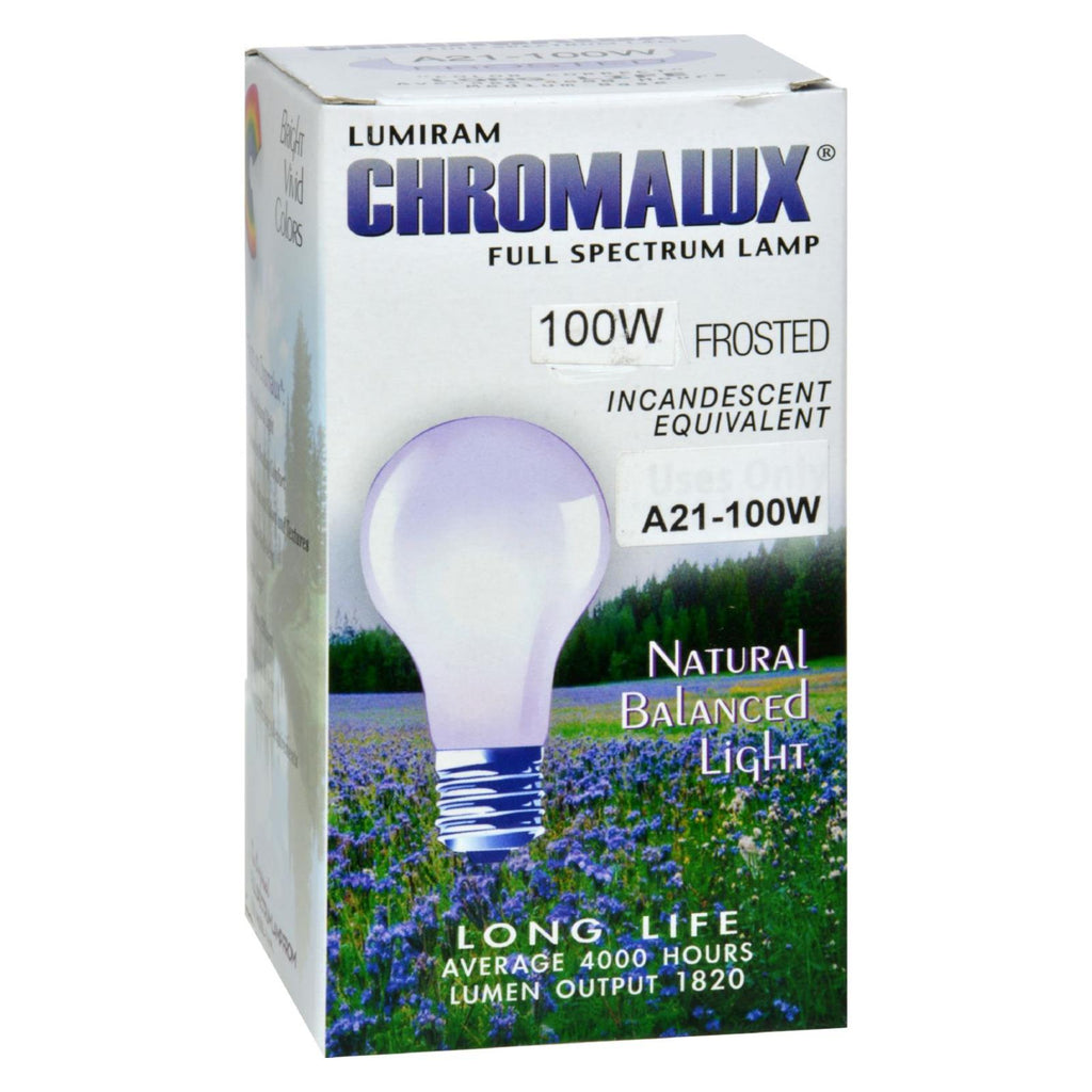ChromaLux 100W Frosted Light Bulb - Cozy Farm 