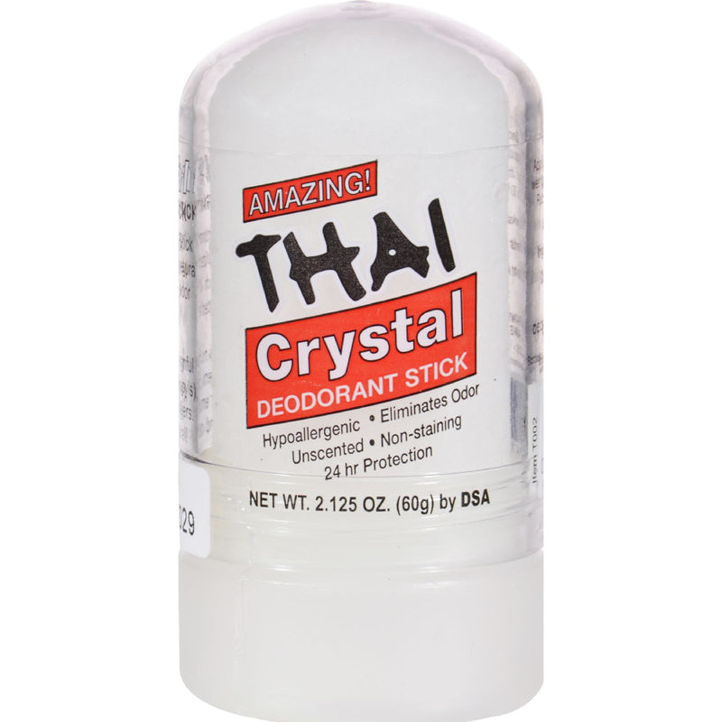 Thai Natural Crystal Deodorant Push-Up Stick (2.125 Oz.) - Cozy Farm 