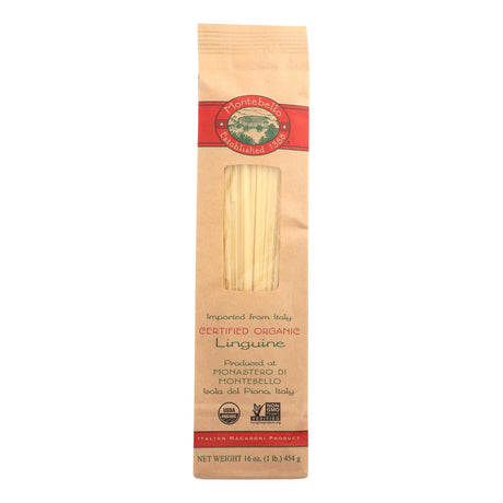 Montebello Organic Linguini Pasta (12 x 1 lb) - Cozy Farm 