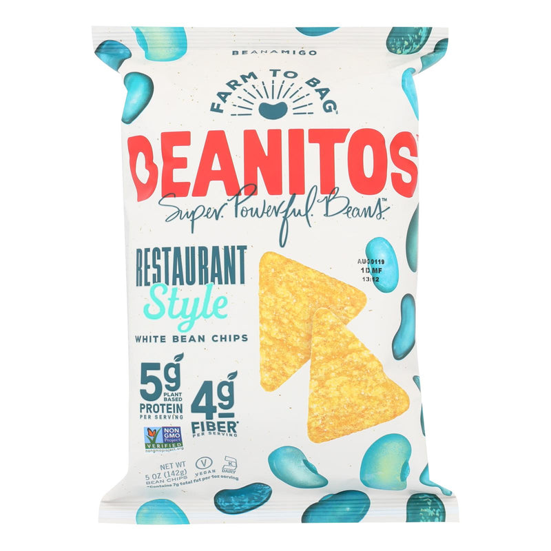Beanitos White Bean Chips: Restaurant Style, Pack of 6 - 5 Oz. - Cozy Farm 