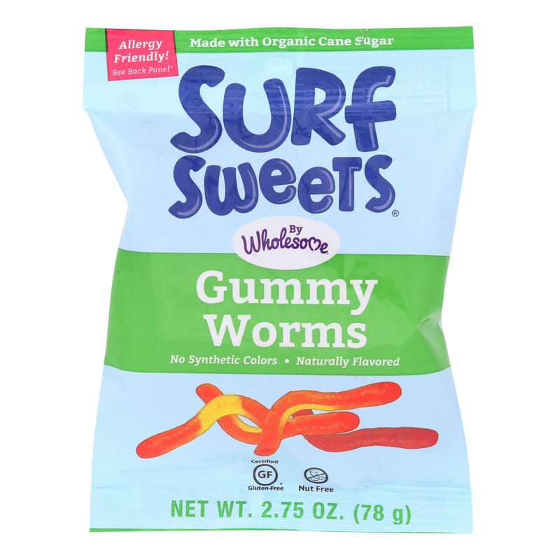 Surf Sweets Gummy Worms - 12-Pack, 2.75 Oz. Each - Cozy Farm 