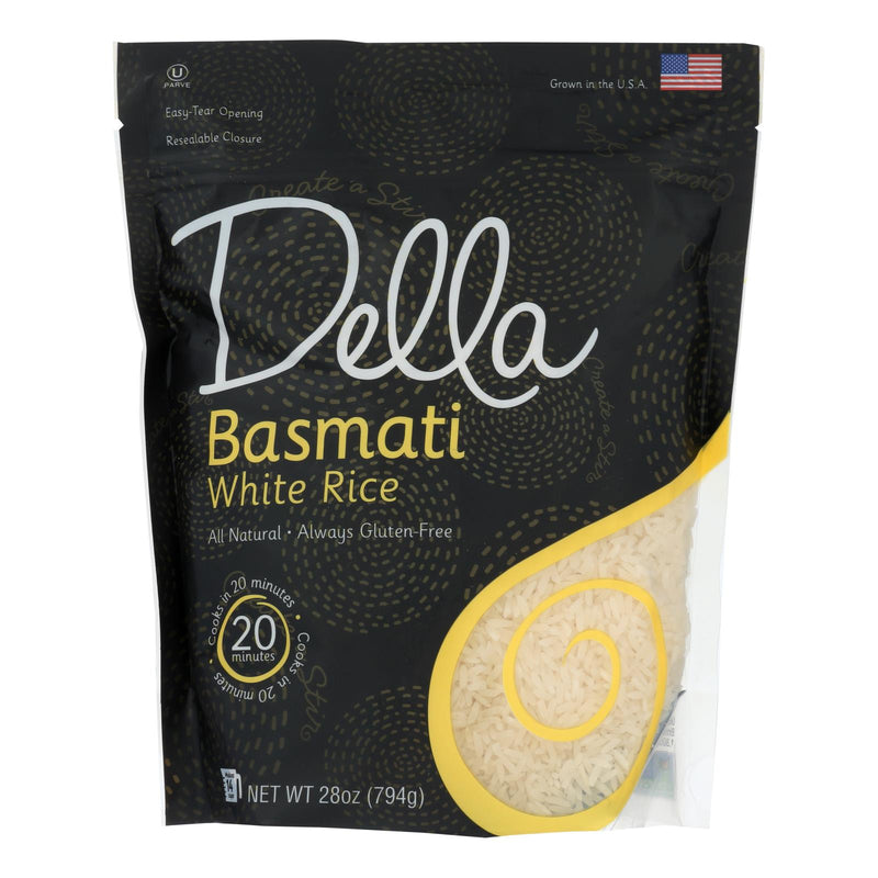 Della Aromatic Basmati White Rice, Pack of 6 x 28 Oz. - Cozy Farm 