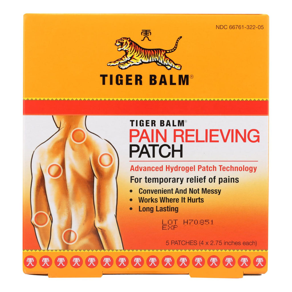 Tiger Balm Patch Display Center (Pack of 6 - 5 Packs) - Cozy Farm 