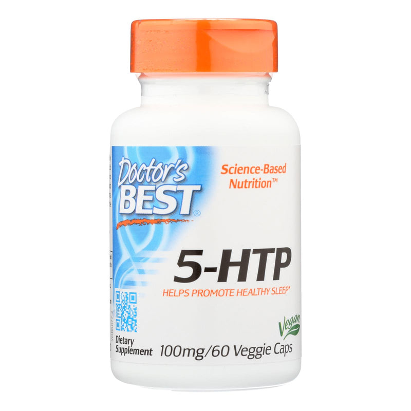 Doctor's Best 5-HTP 100mg for Mood and Sleep Support (Pack of 60 Vcaps) - Cozy Farm 