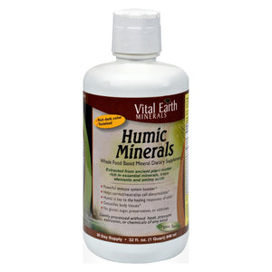 Vital Earth Humic Minerals Liquid Concentrate (32 Fl Oz.) - Cozy Farm 