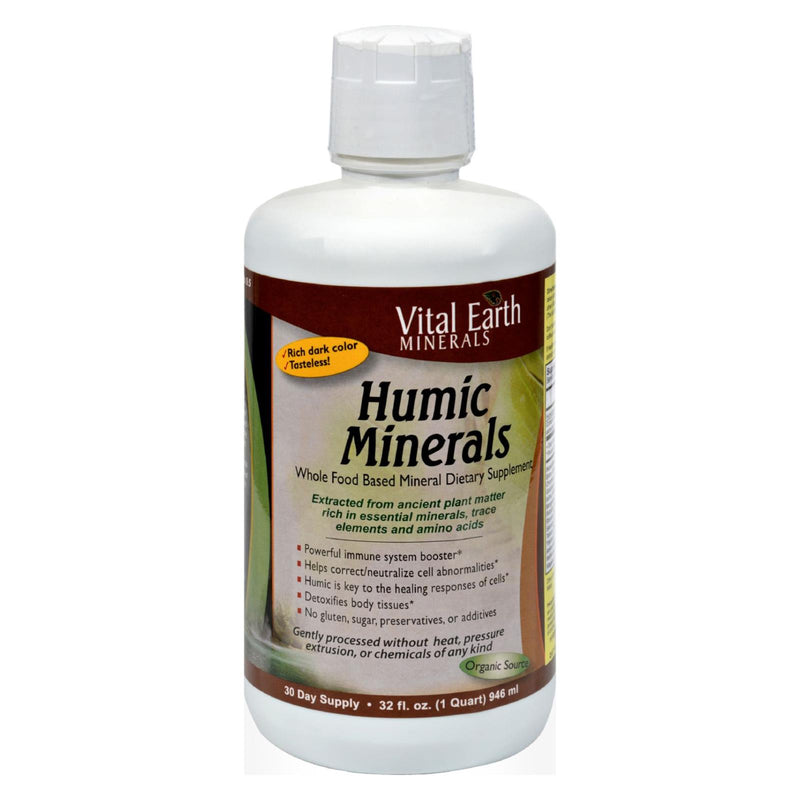 Vital Earth Humic Minerals Liquid Concentrate (32 Fl Oz.) - Cozy Farm 