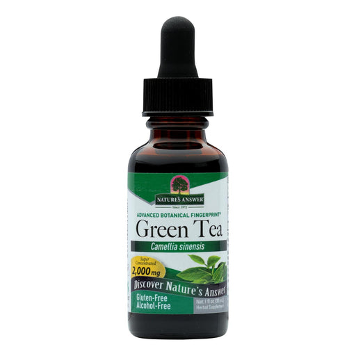 Nature's Answer Green Tea Alcohol-Free for Rejuvenating Effects - 1 Fl Oz. - Cozy Farm 