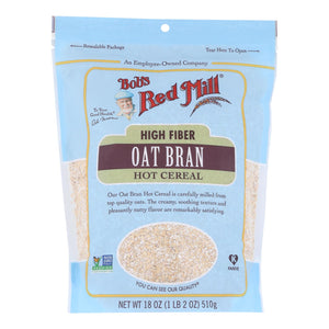 Bob's Red Mill Oat Bran Hot Cereal (Pack of 4 - 18 Oz.) - Cozy Farm 