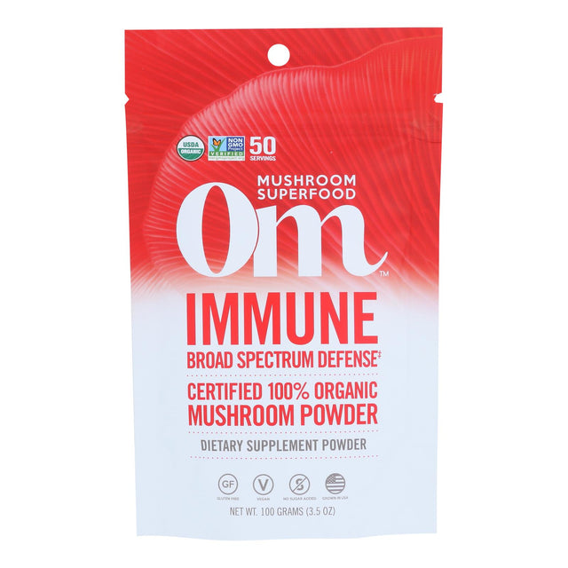 Om Mushroom Superfood Immune Blend, Mushroom Powder Supplement (3.5 Ounce) - Cozy Farm 