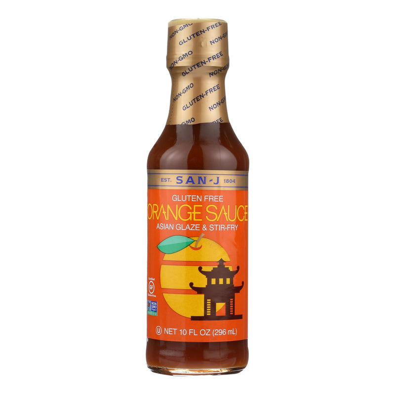 San-J Orange Cooking Sauce (6 x 10 Fl Oz) - Cozy Farm 
