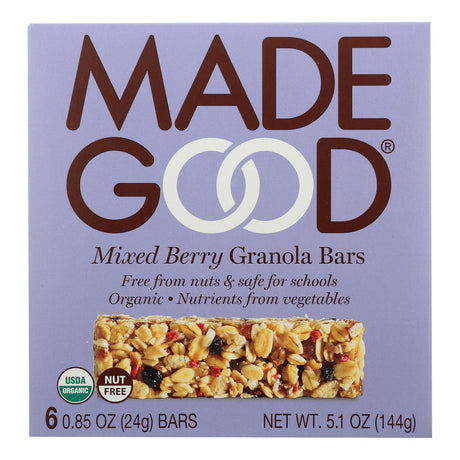 Made Good Mixed Berry Granola Bar (6 Count, 5 Oz. Each) - Cozy Farm 