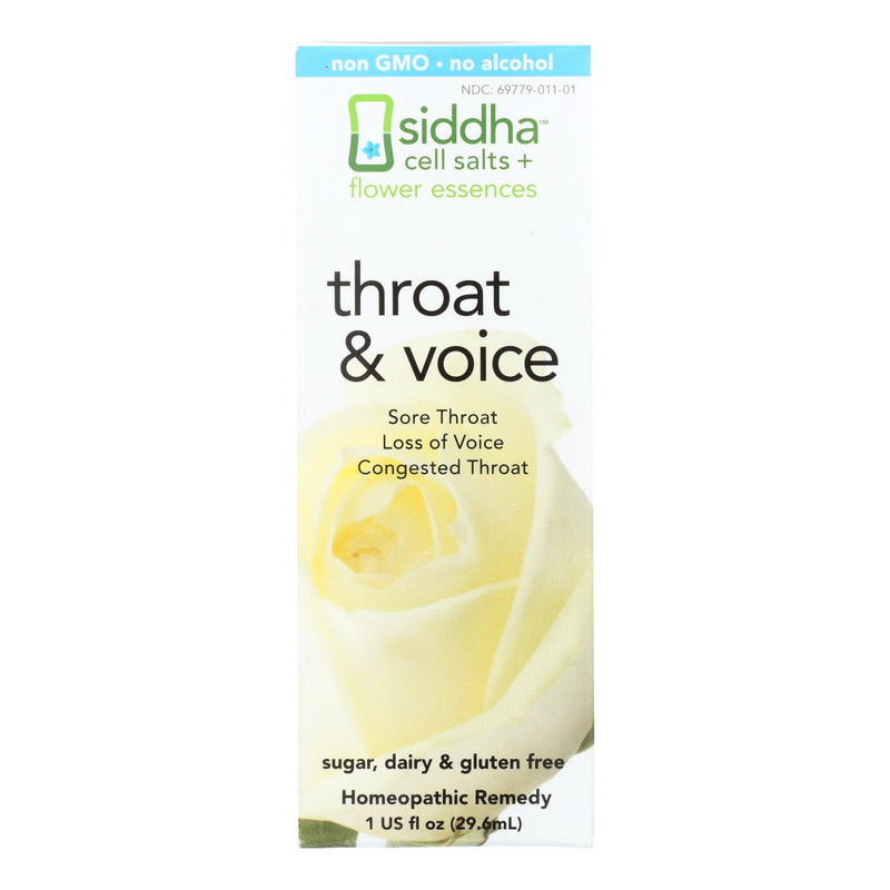 Siddha Flower Essences Throat & Voice Support - 1 Fl Oz. - Cozy Farm 
