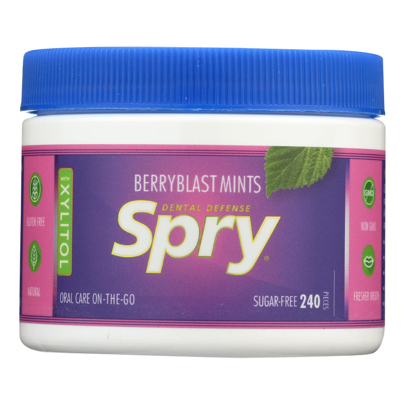 Spry Xylitol Mints - Refreshing Berry Blast (240 ct) - Cozy Farm 