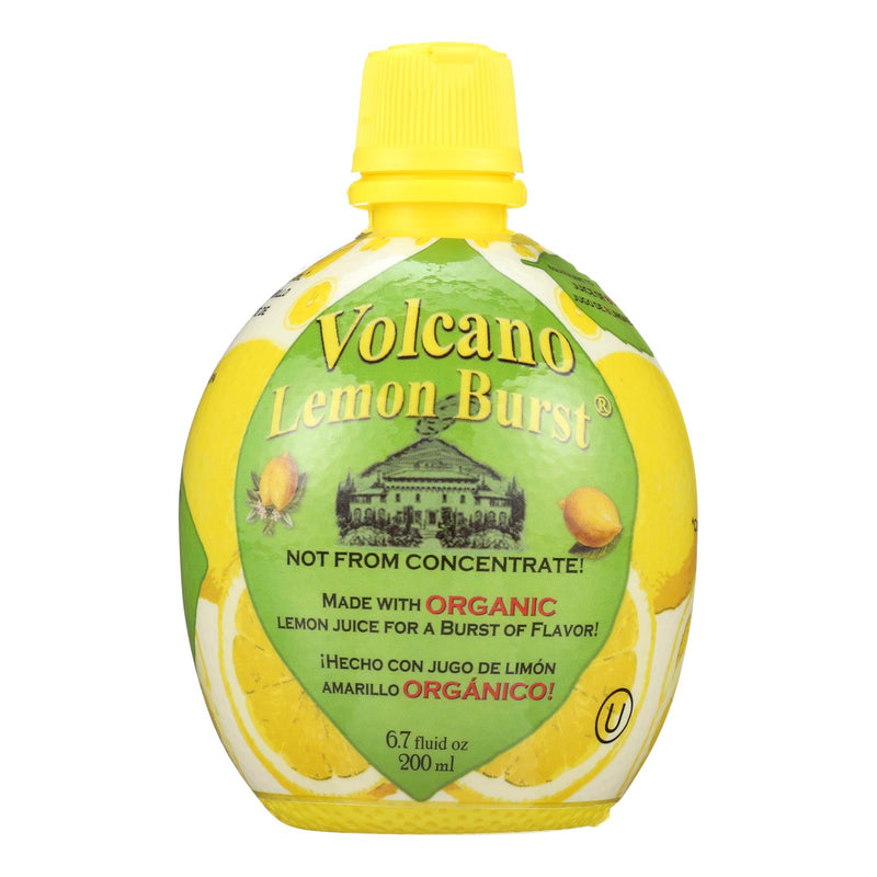 Volcano Lemon Burst Juice 12-Pack (6.7 Oz.) - Cozy Farm 