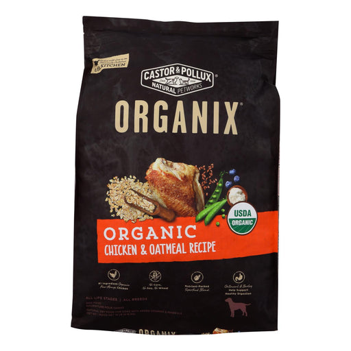 Organix Premium Dry Dog Food: Chicken & Oatmeal, 18 Lbs - Cozy Farm 