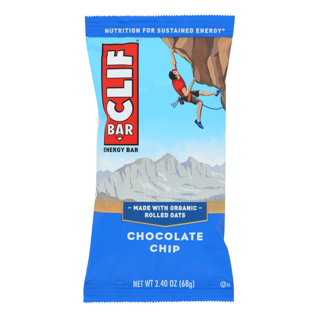 Clif Bar - Organic Chocolate Chip - Case Of 12 - 2.4 Oz - Cozy Farm 