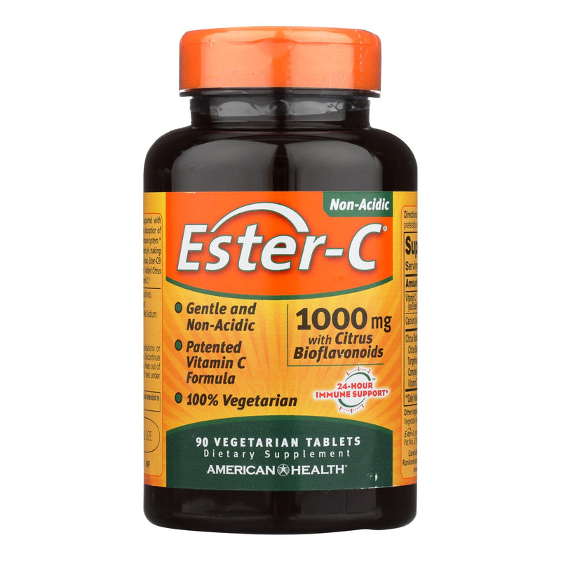 American Health Ester-C Vitamin C with Citrus Bioflavonoids - 1000mg | 90 Vegetarian Tablets - Cozy Farm 