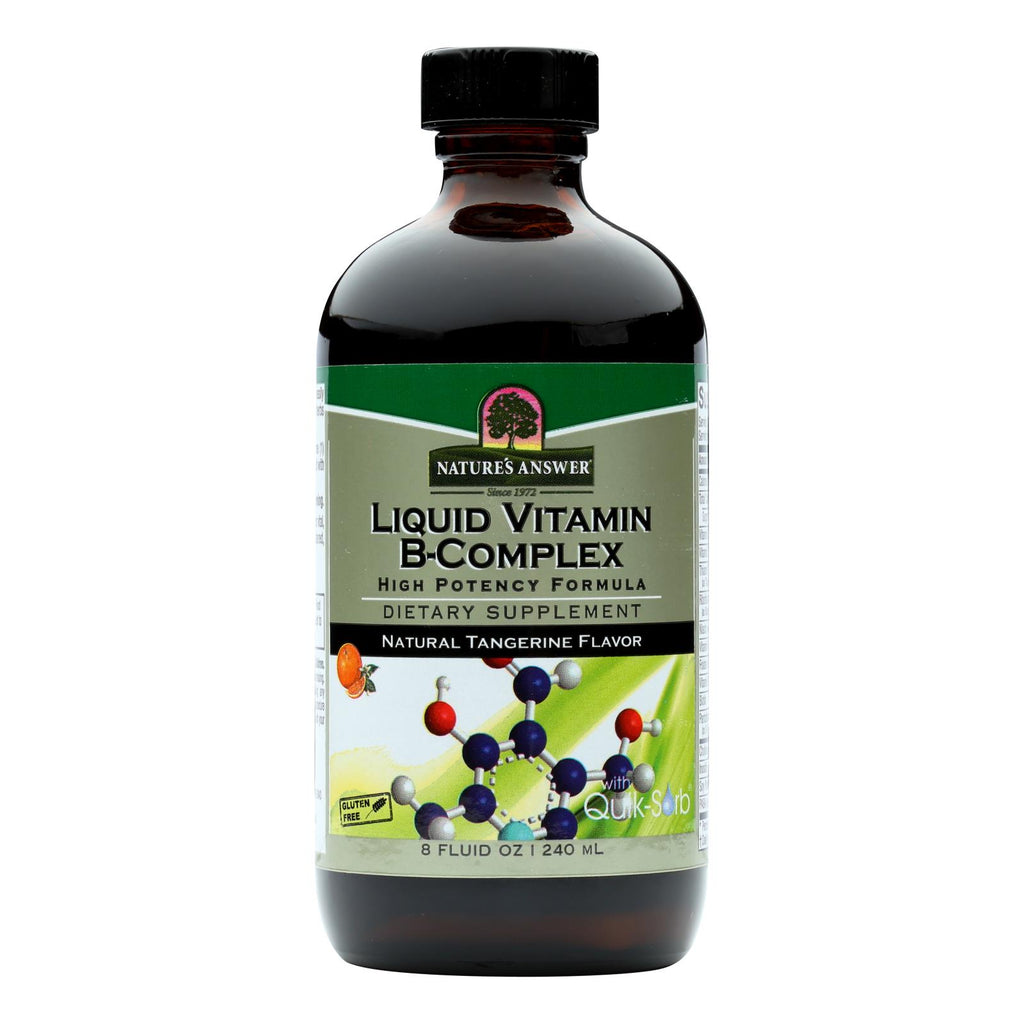Nature's Answer - Liquid Vitamin B-complex - 8 Fl Oz - Cozy Farm 