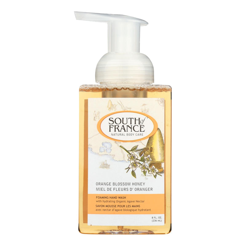 South Of France Foaming Orange Blossom Honey Hand Soap - 8 Oz - Cozy Farm 