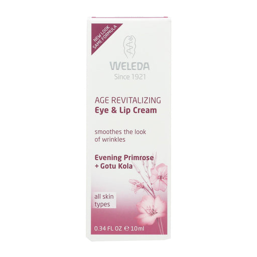 Weleda Age Revitalizing Eye and Lip Cream with Evening Primrose for Visibly Smoother Skin - 0.34oz - Cozy Farm 